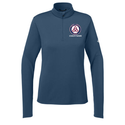 Roundel 1/4-Zip - Left Chest (North Face, Ladies' Cut) Thumbnail