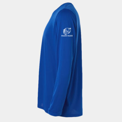 Coaches Eagle Tee - Left Sleeve (Adidas Long Sleeve) Thumbnail