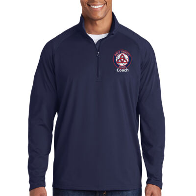 Mens Basketball 1/4-Zip - Left Chest (Sport-Tek) Thumbnail