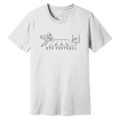 Adult HTS Eagle Icon Football Tee Thumbnail