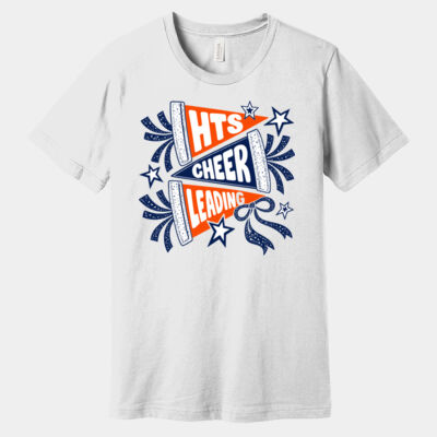 Adult HTS Cheerleading Pennant Tee Thumbnail