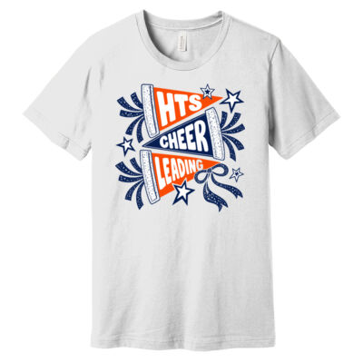 Adult HTS Cheerleading Pennant Tee Thumbnail