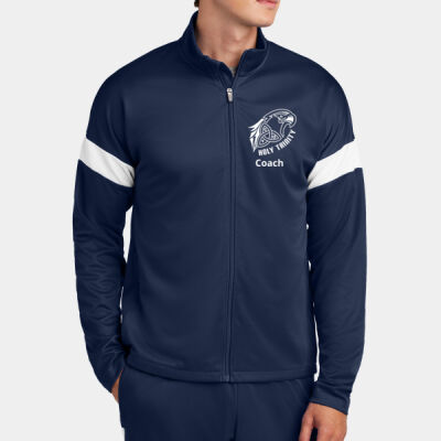 Men's Coach Full Zip Jacket w/ CYO Eagle Thumbnail