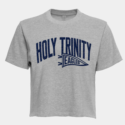 Holy Trinity Eagles Flag Pennant Cropped Tee 2 Thumbnail