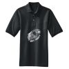 Heavyweight Cotton Pique Polo with Pocket Thumbnail