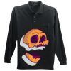 Long Sleeve Silk Touch Polo with Pocket Thumbnail