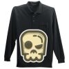 Long Sleeve Silk Touch Polo with Pocket Thumbnail