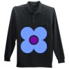 Long Sleeve Silk Touch Polo with Pocket Thumbnail