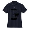 Women's Heavyweight Cotton Pique Polo Thumbnail