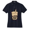 Women's Heavyweight Cotton Pique Polo Thumbnail