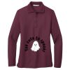 Women's Silk Touch Long Sleeve Polo Thumbnail