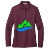 Women's Silk Touch Long Sleeve Polo Thumbnail