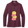 Women's Silk Touch Long Sleeve Polo Thumbnail